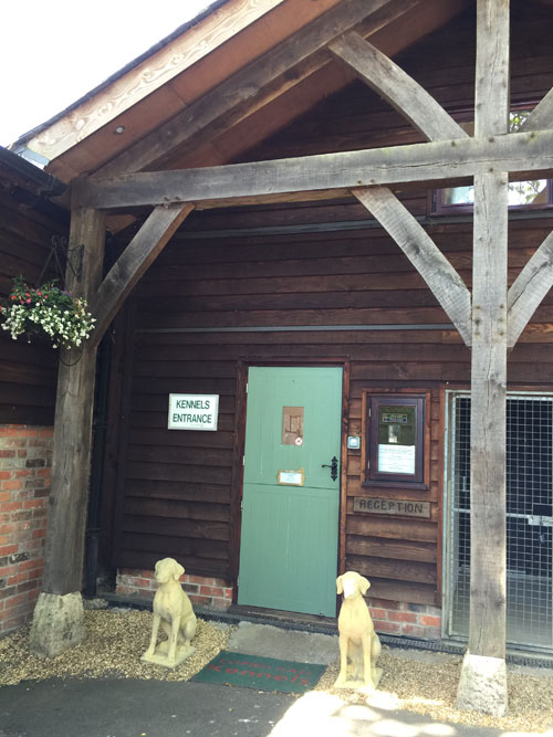 Copied Hall Dog Kennels booking in